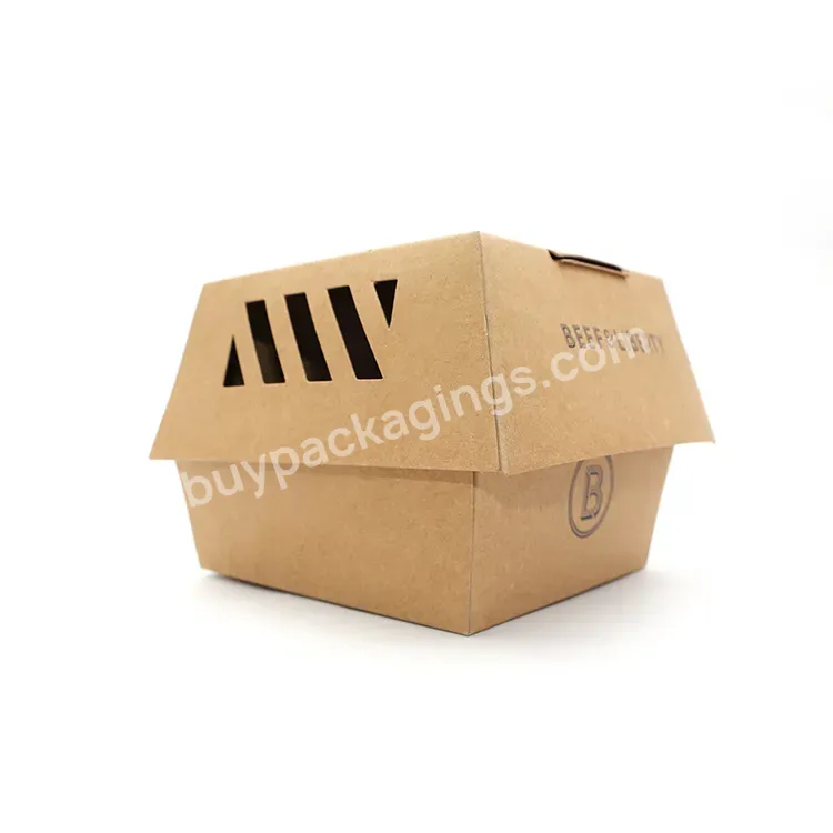 Kraft Paper Box Cotton Pad Lint Free Bamboo Fiber Lunch Box Packaging Box