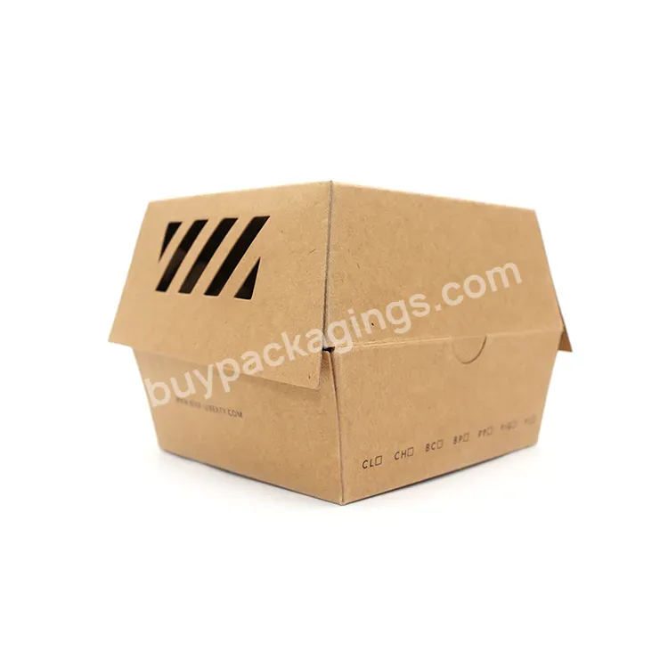 Kraft Paper Box Cotton Pad Lint Free Bamboo Fiber Lunch Box Packaging Box