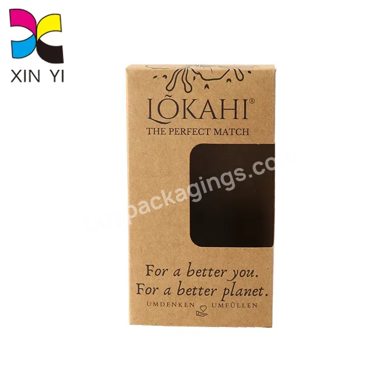 Kraft Paper Box Recycled Brown Soap Box Packaging Paper Box