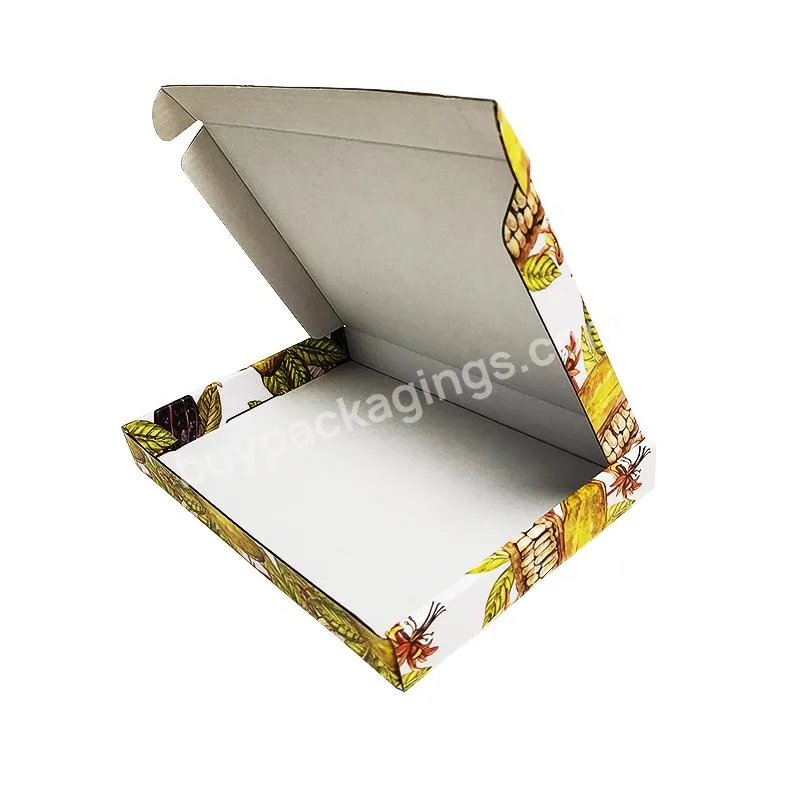 kraft paper hard foldable box mailer paper shipping boxes custom logo packaging