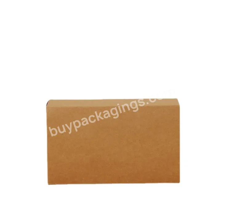 Kraft Paper Packaging Box Folding Drawer Box