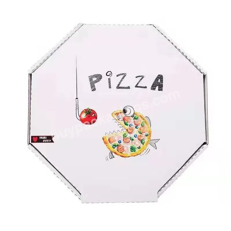 Kraft Paper Personalized Pizza Box Round Pizza Box Custom Printed Pizza Boxes