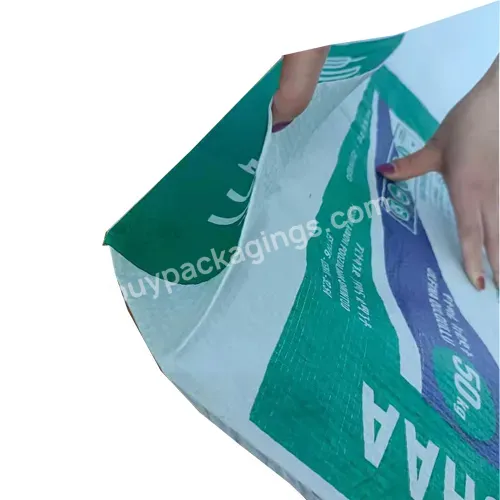 Kraft Paper Valve Bag Packing 25kg Tile Adhesive,Cement,Gypsum Powder China Bag