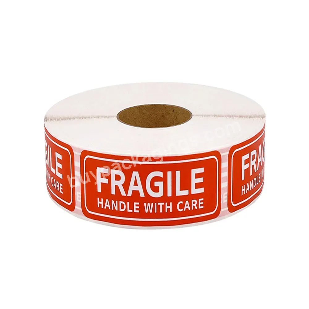 Labels Fragile Stickers Fragile Or Bend Handle With Care Warning Packing Thank You Shipping Labels Stickers