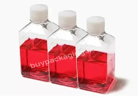 Laboratory Disposables Pet Medium Bottle Transparent Bottle With Screw Cap