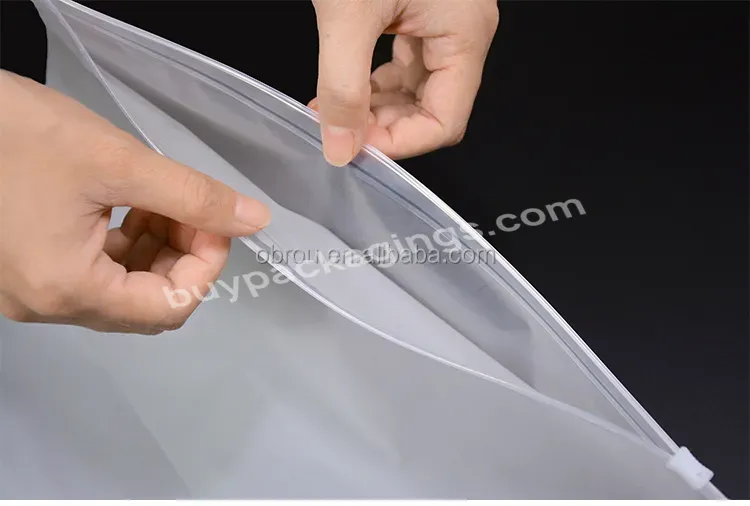 Laminated Biodegradable Custom Small Clear Transparent Plastic Gift Zipper Bags Packaging Shopping Zip Bag With Logos Organizer