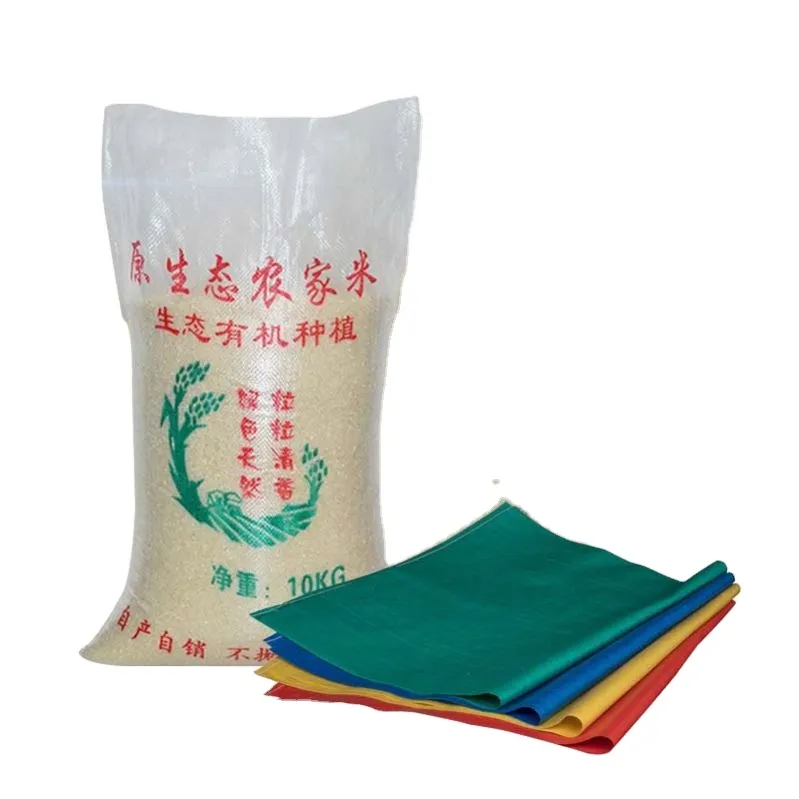 Laminated Plastic Japan Dimension Packing 25Kg 5Kg 100Kg 20Kg 50Kg Size Non Polyester Used Pp Woven Rice Bag For