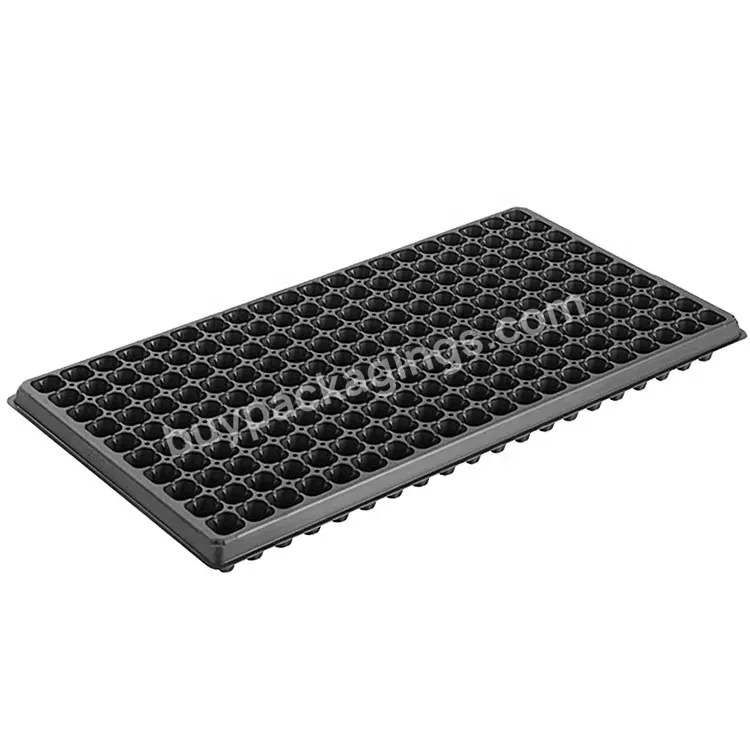 Large 200 Cells Reusable Ps Black Plug Seed Starter Trays For Plant Propagation Nursery Seedling - Buy Seed Trays Plant Seedling Nursery Trays,200 Holes Seed Tray With Humidity Dome,200 Cell Disposable Seed Tray.