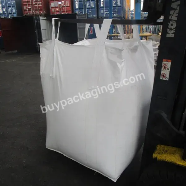 Large Bulk New Material Polypropylene Fibc Pp Big Bag 1000kg 1500kg 2000kg Pp Woven Plastic Big Jumbo Sand Bag Super Big Bag