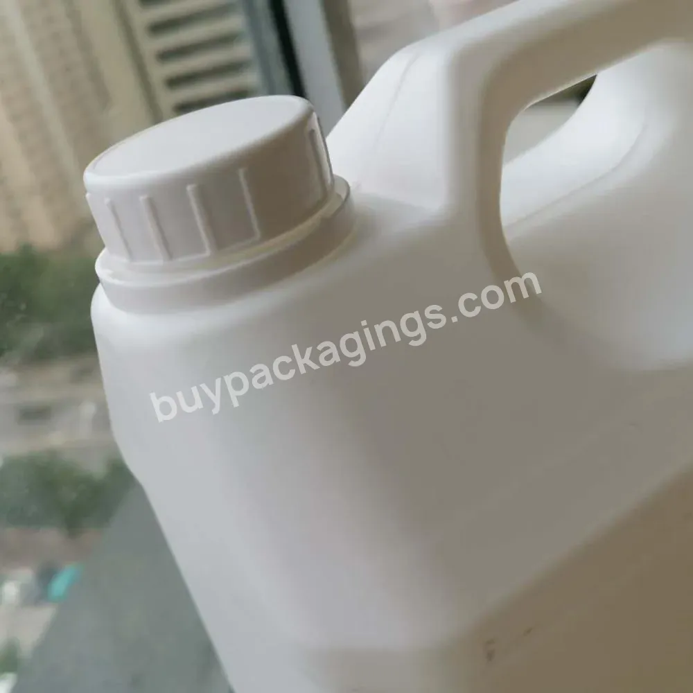 Large Capacity Bpa Free Wide Mouth Large 1l 2l 3l 4l 5l White Plastic Bottle Half Gallon Water Jug Water Bottle For Gym