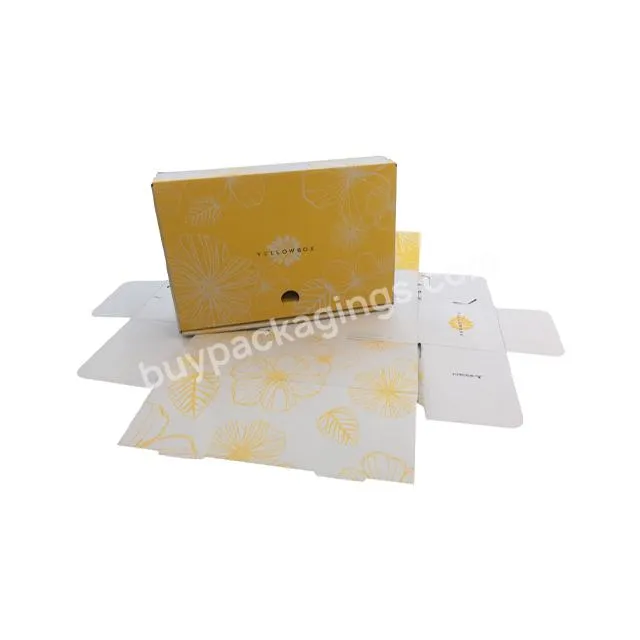 large custom 11x15 high quality cosmetic box mailer custom printed logo shipping box design