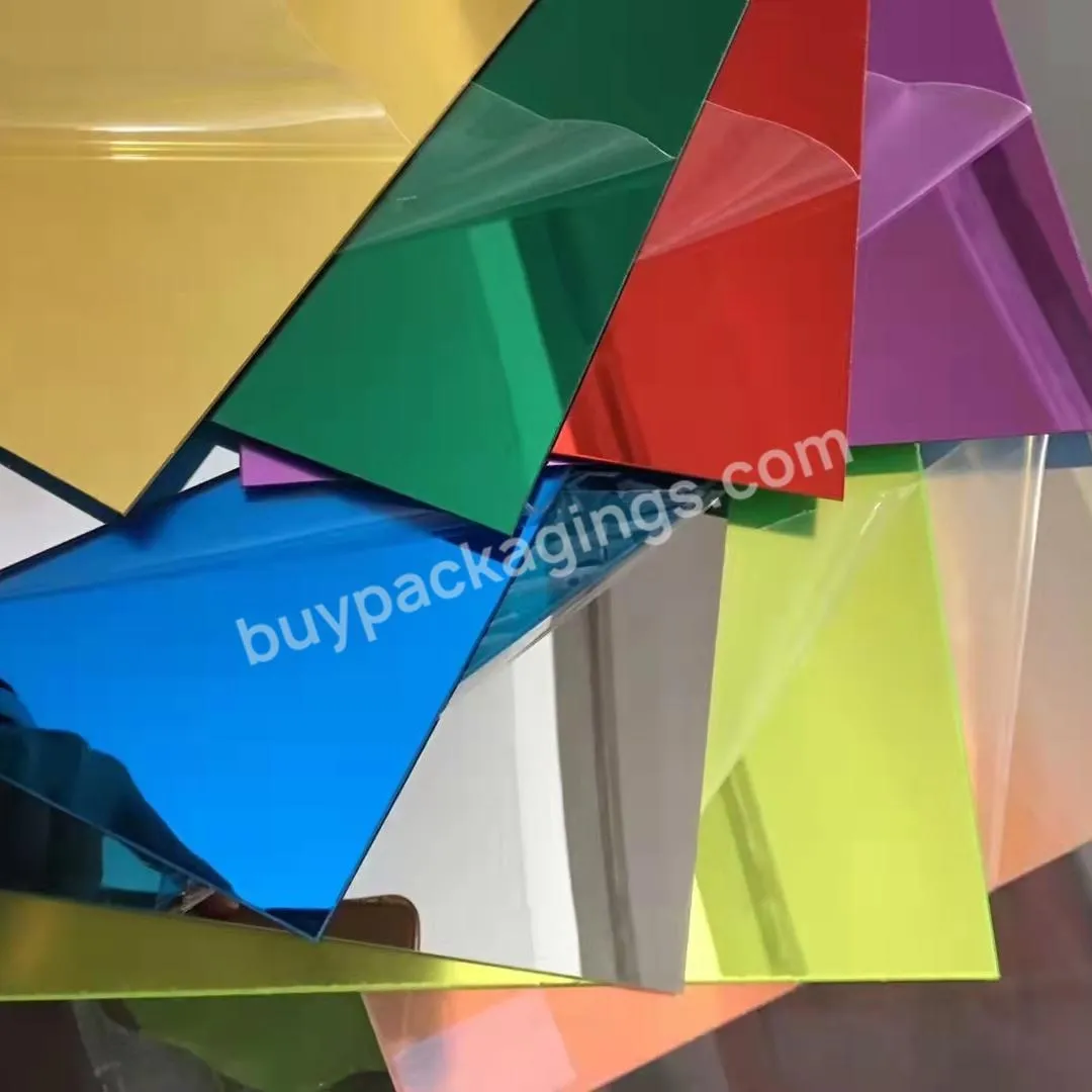 Large Silver Mirror Acrylic Sheet Plastic Sheet