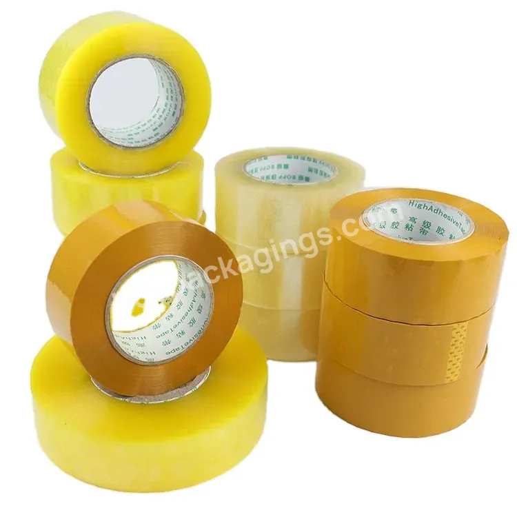 Large Volume Discount Waterproof Single-sided Bopp Adhesive Sealing Carton Tape