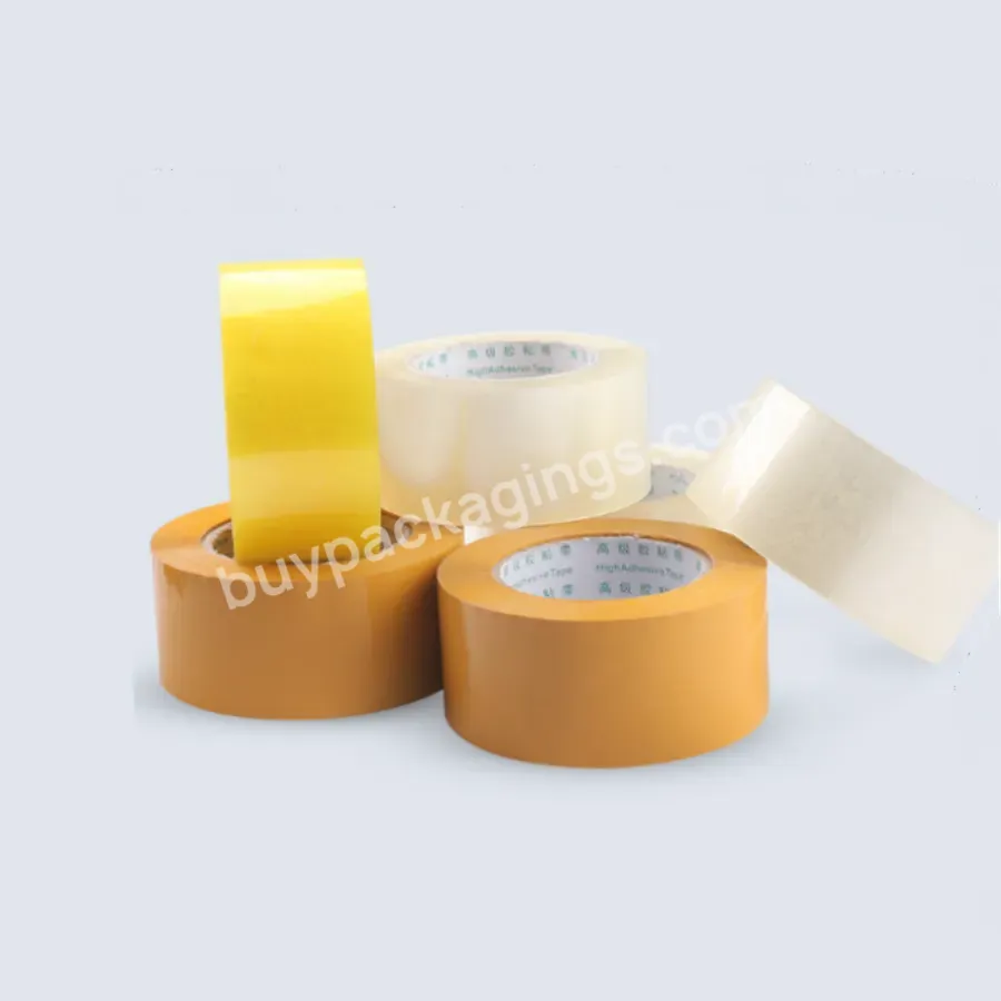 Large Volume Discount Waterproof Single-sided Bopp Adhesive Sealing Carton Tape