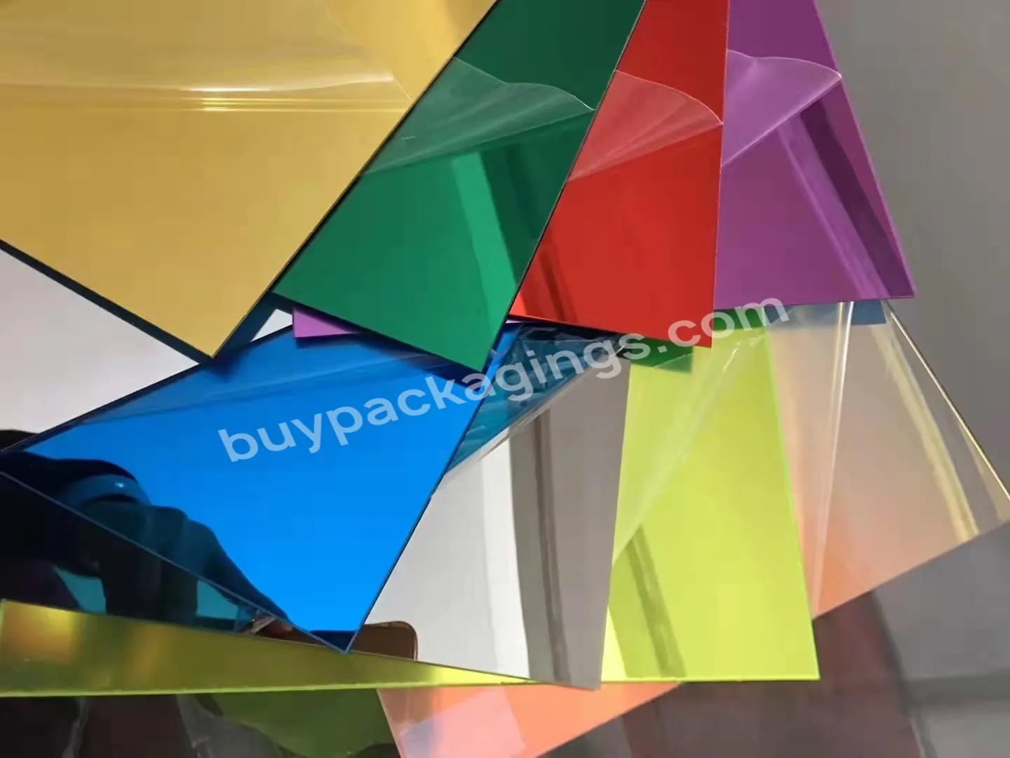 Laser Cut Engraved 1220x2440mm Plastic Boards Acrylic Mirror Sheet Glass 1mm Colored Acrylic