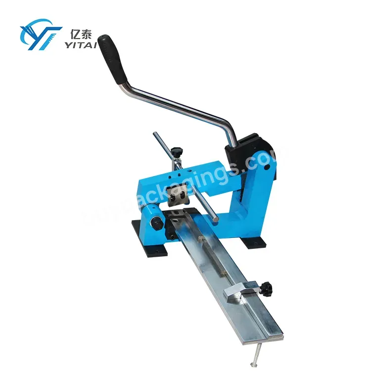 Laser Cutting 23.8mm Zipper Cutting Blade Manual Die Cutting Machine