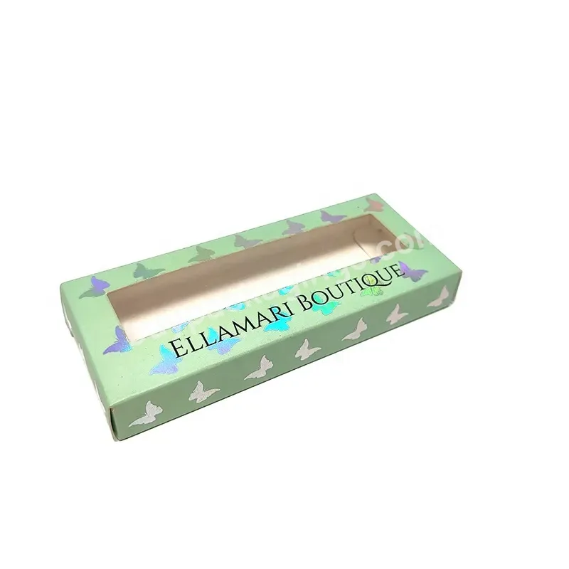 Lash Box Wholesale Customized Logo Printing Beauty False Eyelash Packaging Boxes
