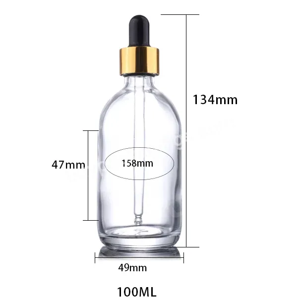 Leading Quality 30ml 60ml 120ml Beard Oil Bottles For Perfume Body Hair Olive Essential Oil Dropper Roller Spray Bottle Glass