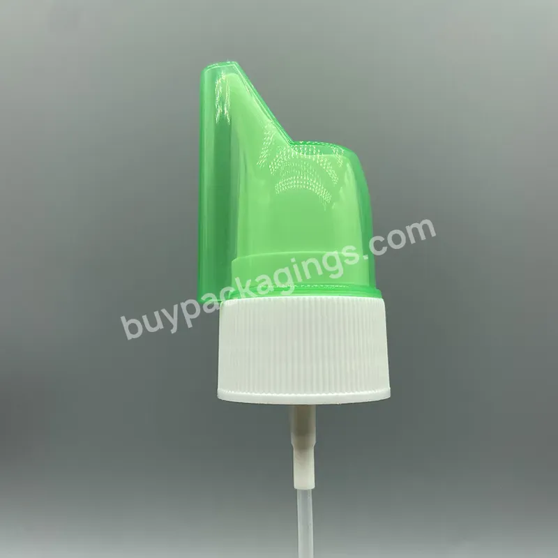 Leakproofness 30/410 30mm Plastic Mist Nasal Sprayer For Nasal Clean