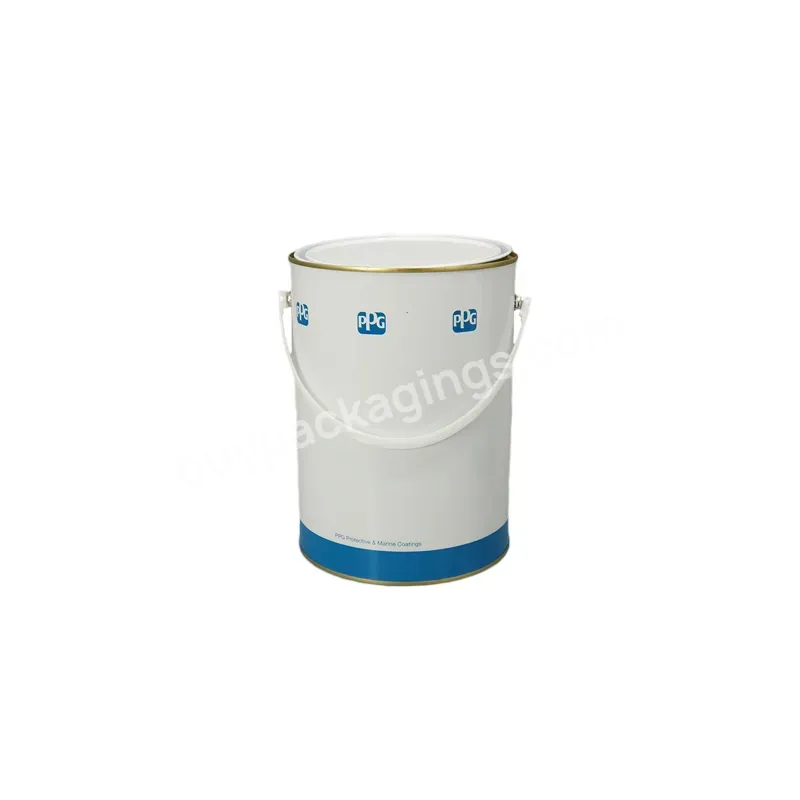 Lever Lid Metal Round Packing For Glue And Coating Empty Aerosol Paint Tin Can