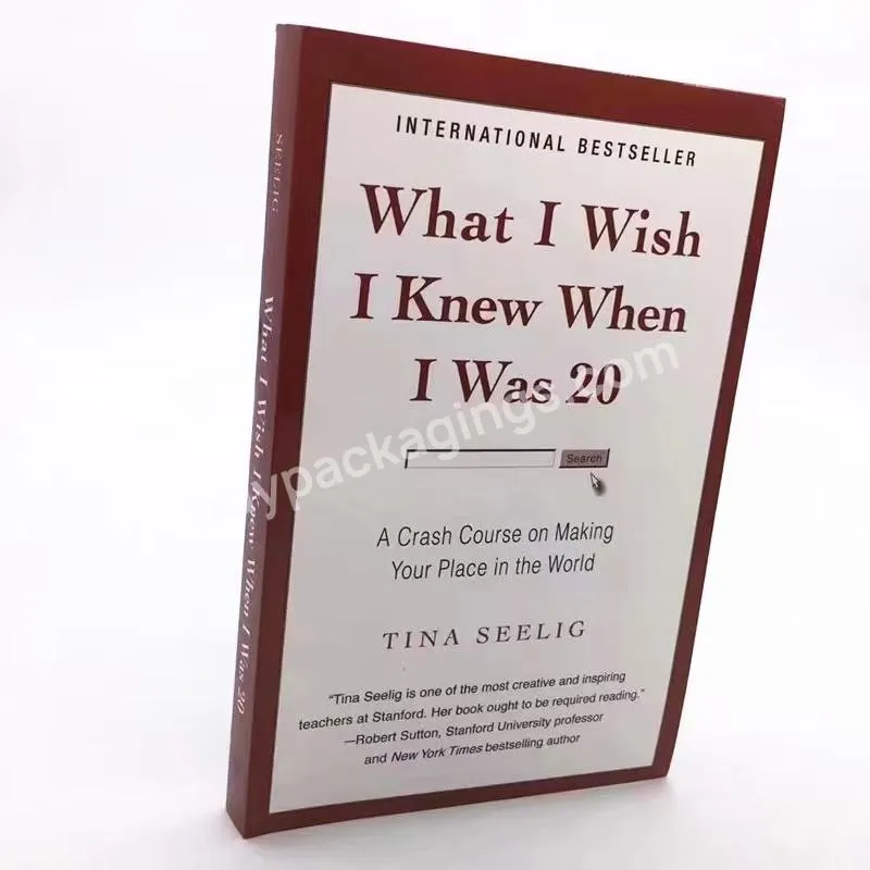 Life and Entrepreneurship BookSuitable for college students new career What I  I Knew When I was 20