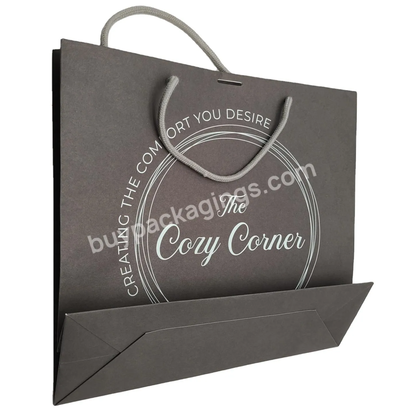 Light Kraft Paper Clothing Packaging Colorful Avant Garde Concepteur Shopping Packaging Bags Custom Logo