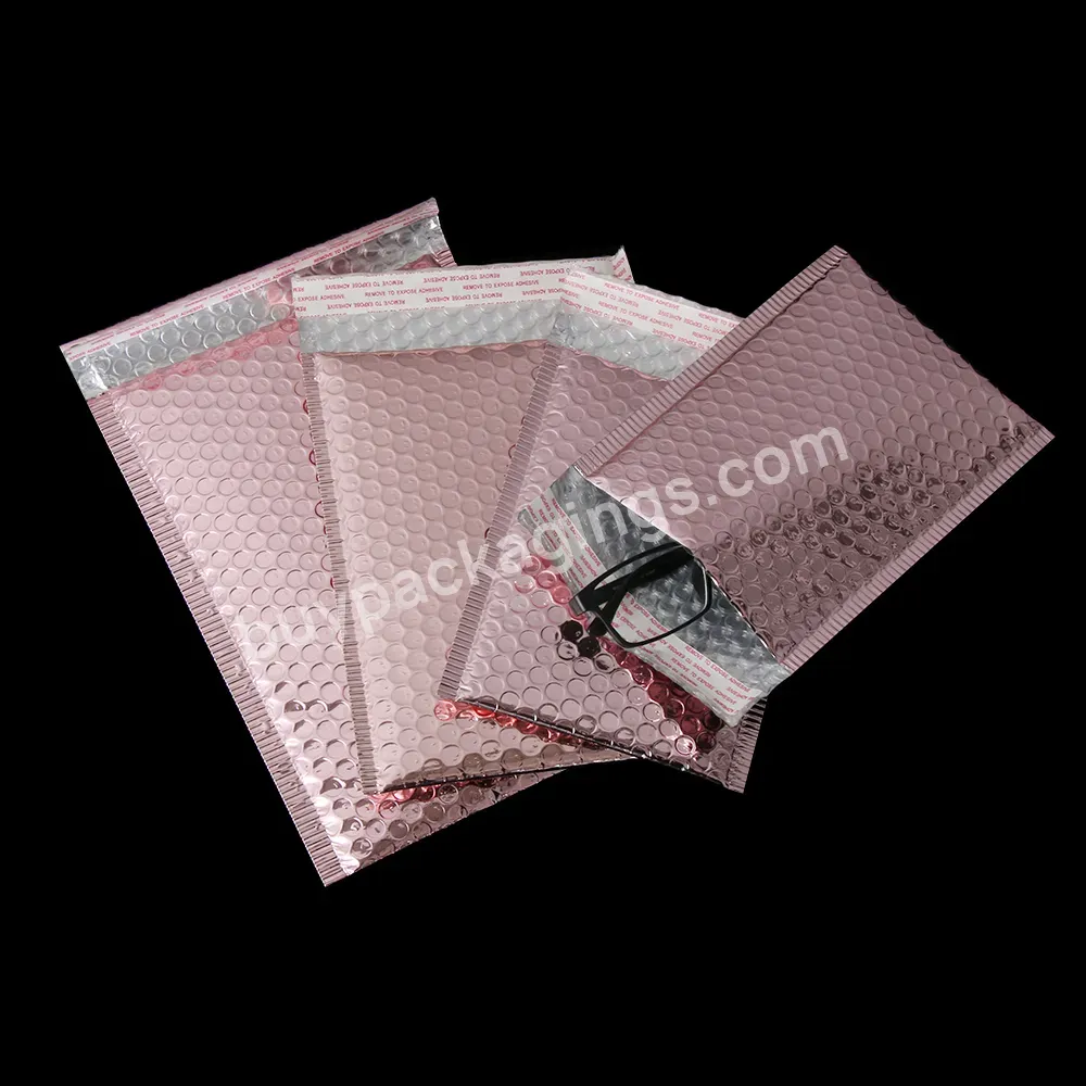 Light Pink Poly Bubble Mailer Padded Envelope Self Seal Mailing Bag Bubble Envelope Courier Packaging Shipping Envelopes