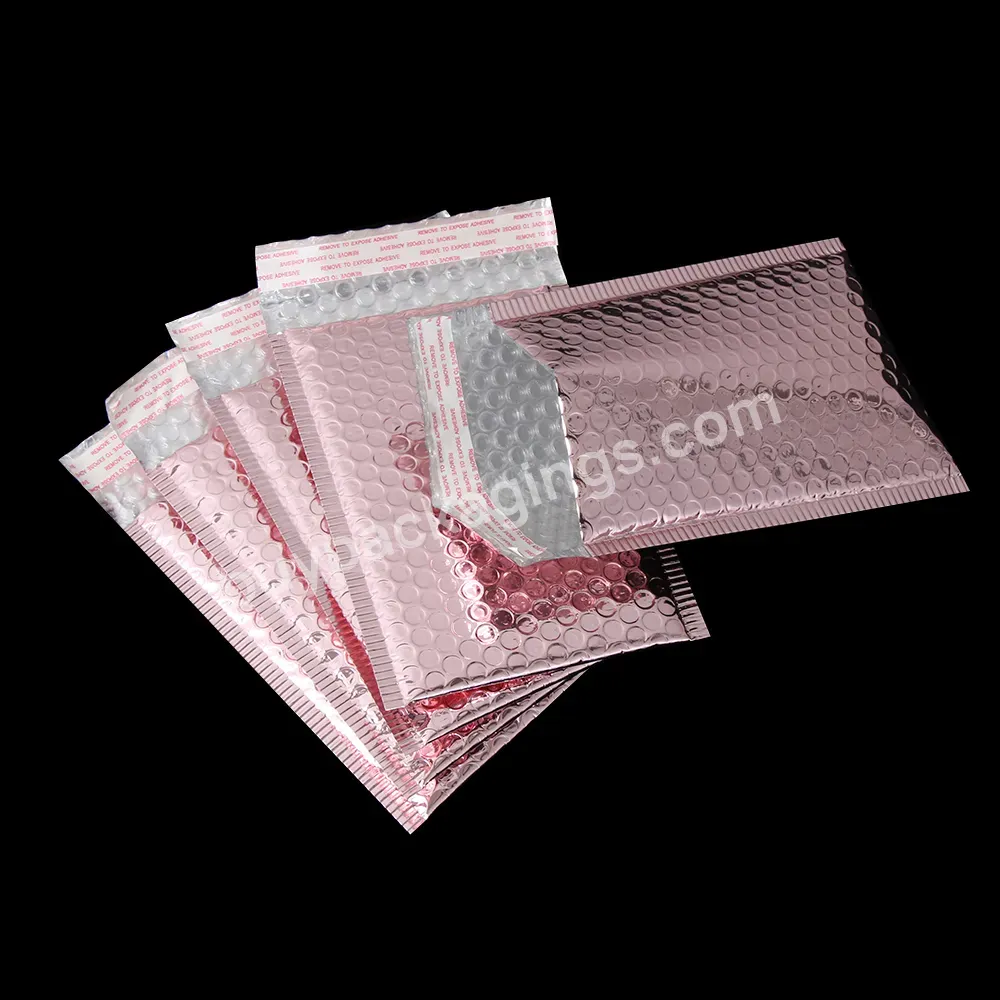 Light Pink Poly Bubble Mailer Padded Envelope Self Seal Mailing Bag Bubble Envelope Courier Packaging Shipping Envelopes