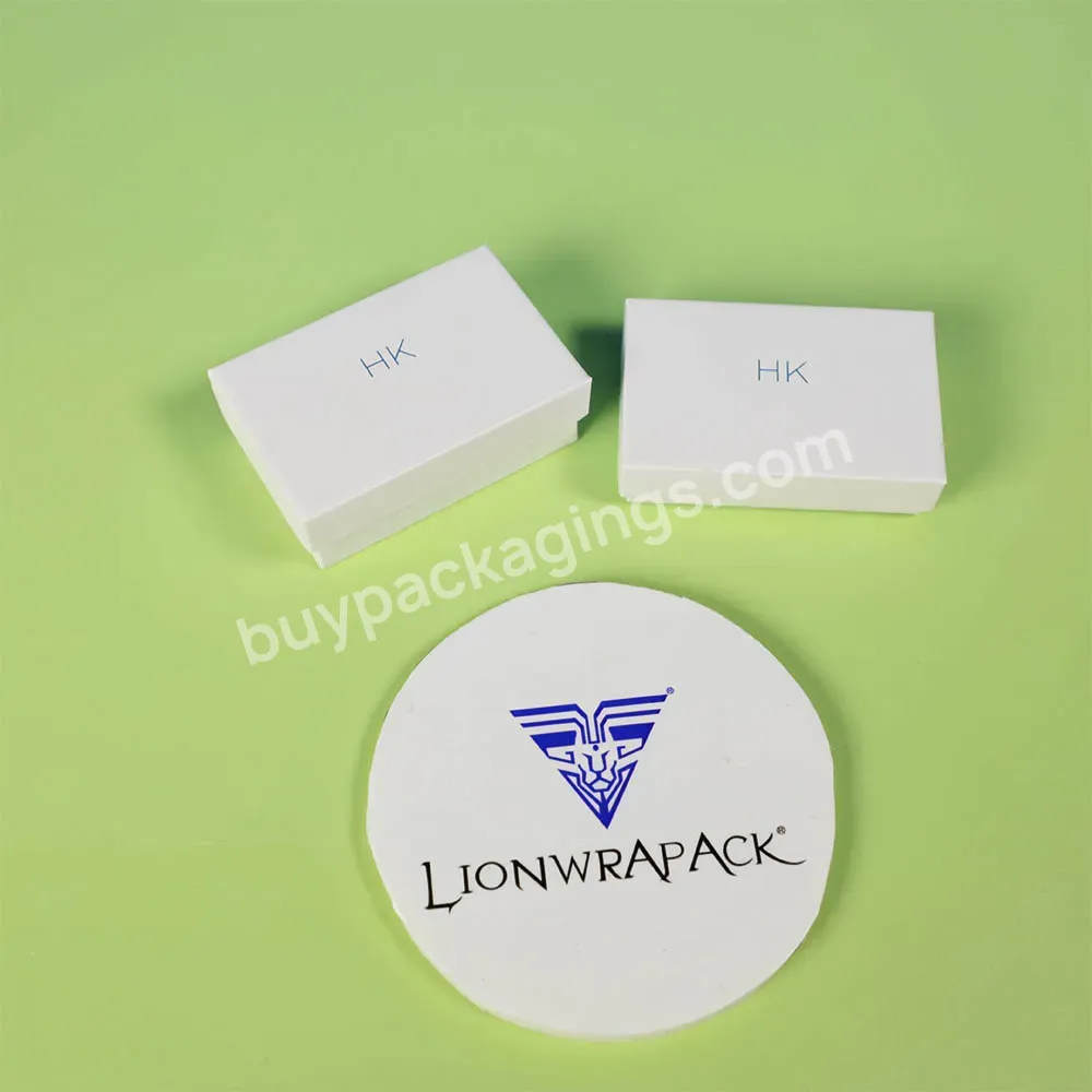 Lionwrapack Custom Lid And Base Box Necklace Earring Bracelet Ring Jewelry Packaging Paper Cardboard Gift Boxes