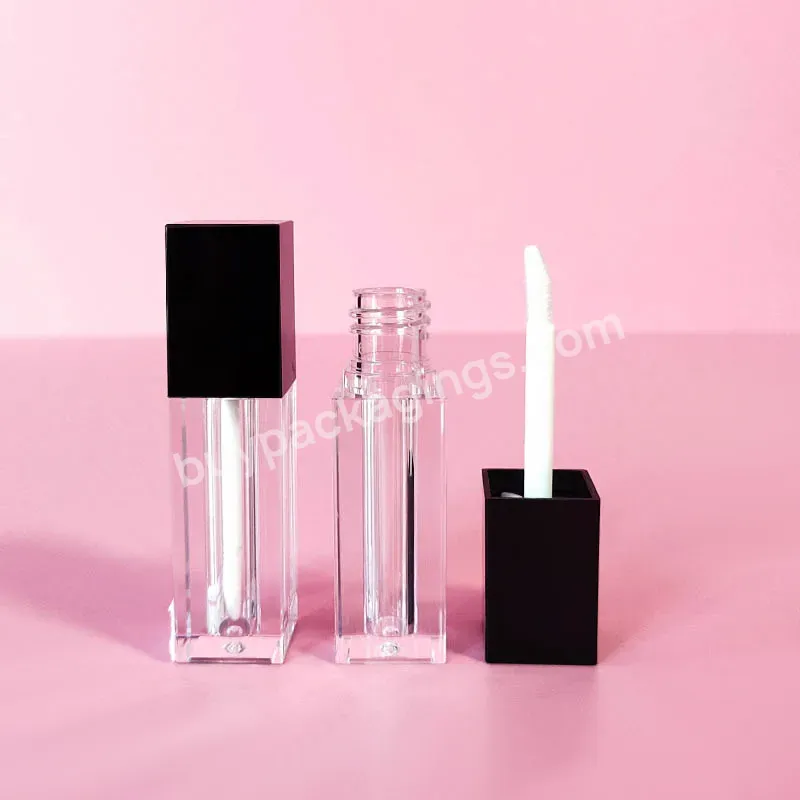 Lipgloss Sample Petg Tube Lip Gloss Tubes Customize Packaging 2ml Oem Empty Lip Gloss Tube