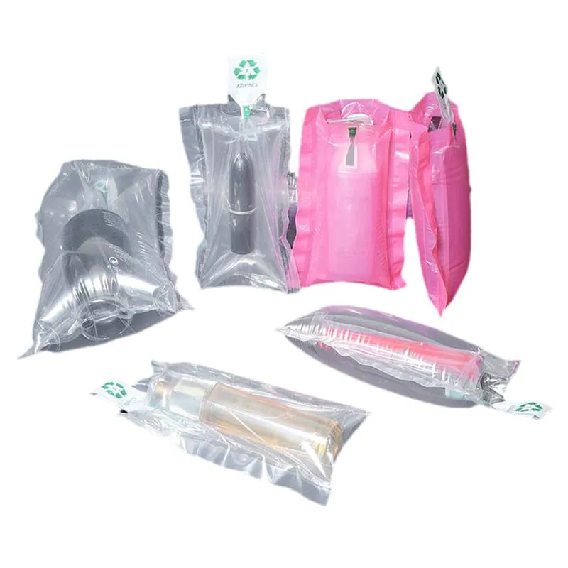 Lipstick Eye Shadow Lipstick Cosmetics Wrapping Bag Shockproof Air Logistics Cushion Column Bag