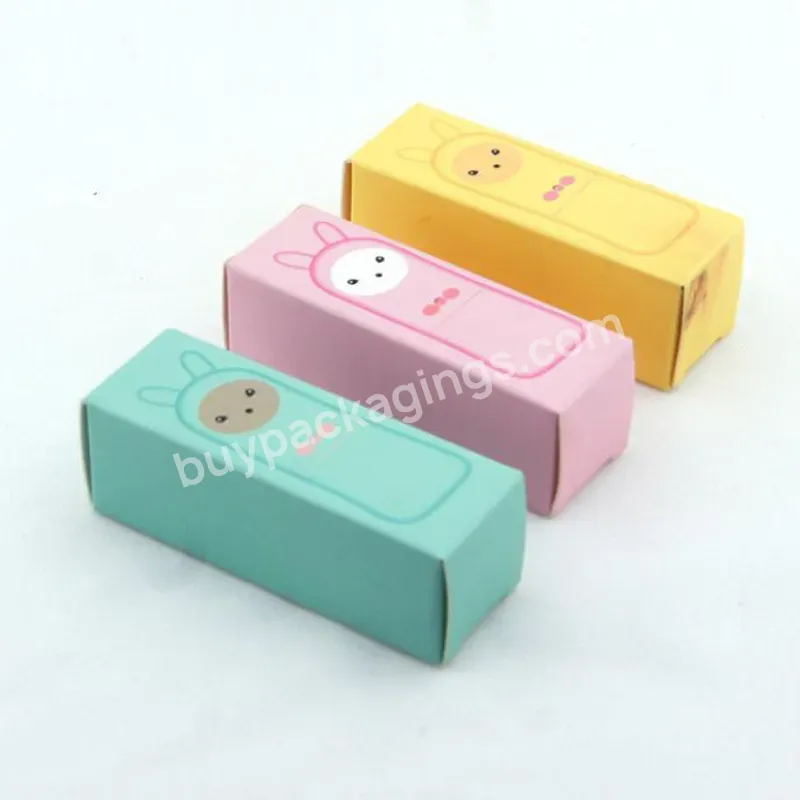 Lipstick Tube Matching Paper Box Tube Makeup Cosmetics Packaging Carton