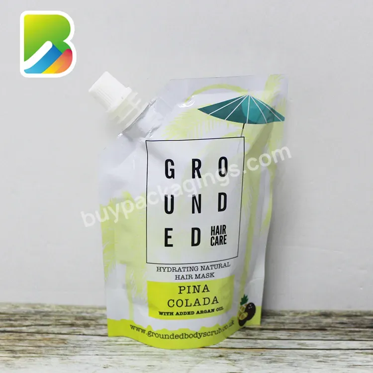Liquid Stand Up 1 Litre Packaging Food Packing Sachet Bag Juice Drink High Quality Resealable Plastic Fruit Spout Pouch
