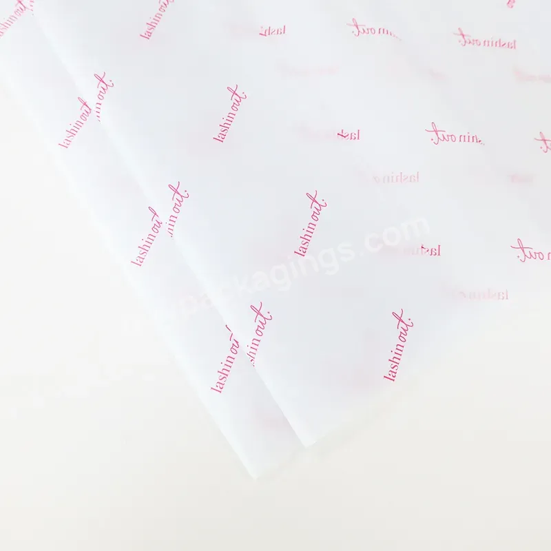 Local Supplier Custom Wrapping Paper Tissue Paper For Packaging Shoes And Clothing