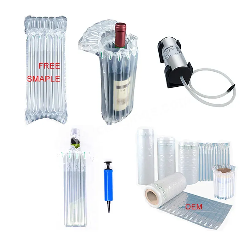 Logistics Packaging Air Cushion Package Air Bubble Film Air Column Packaging Roll