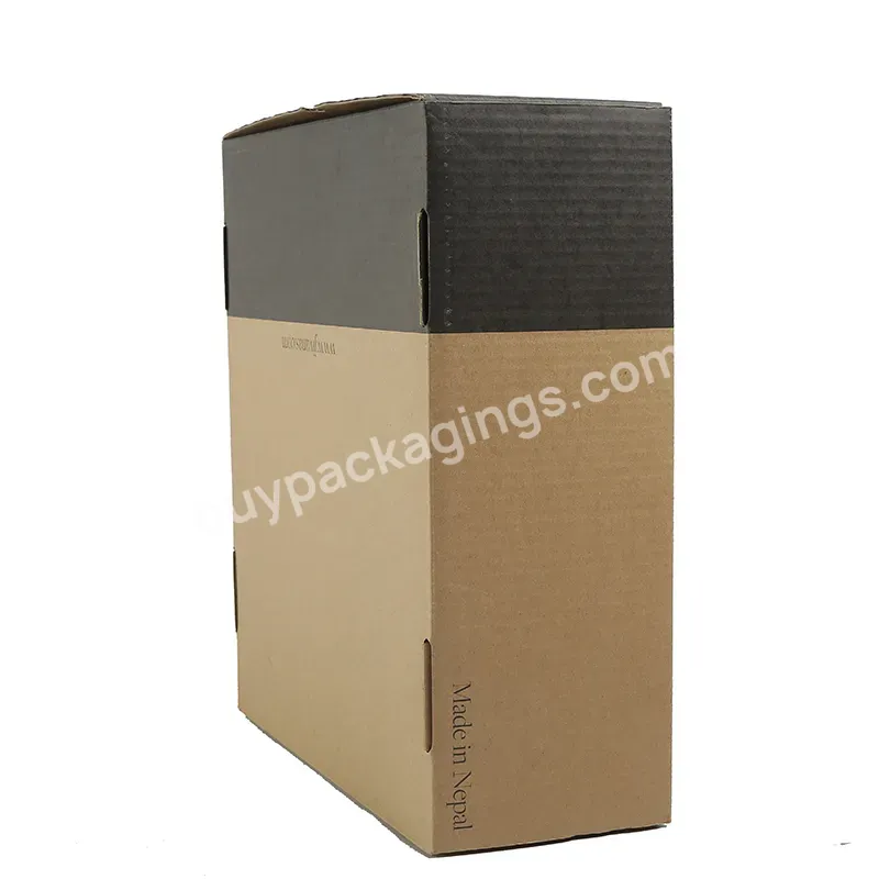 Logo Cardboard Corrugated Mailer Shipping Paper Box