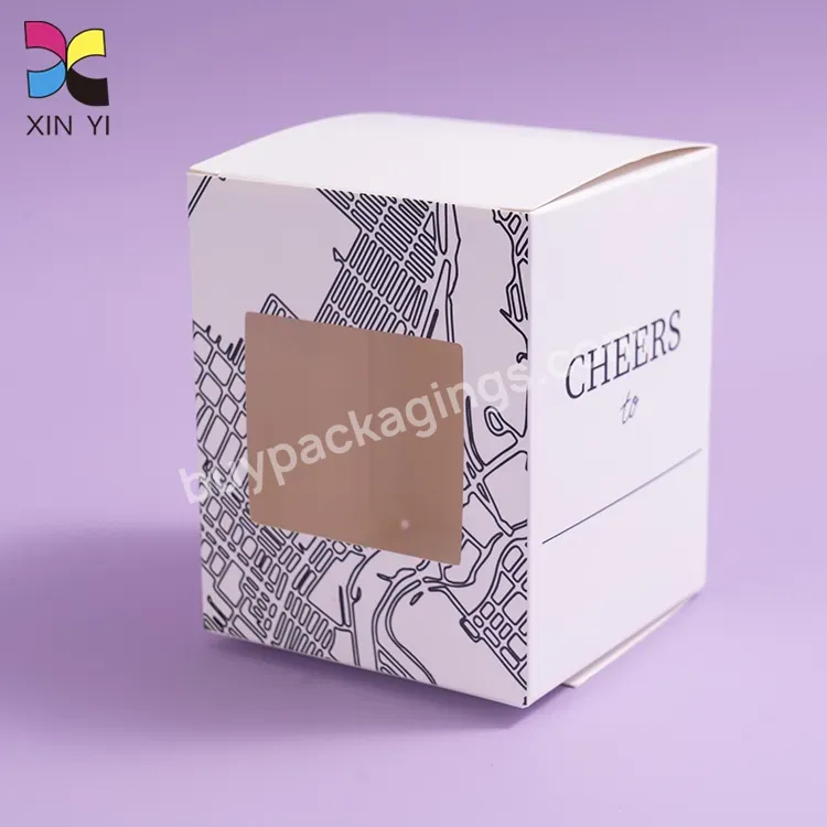Logo Custom Foldable White Paper Boxes Oem Carton Box Packaging