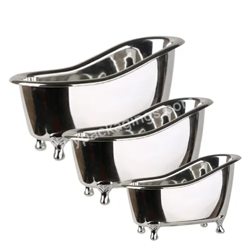 Logo High Quality Plastic Mini Bathtub Container For Bath Products Small Container