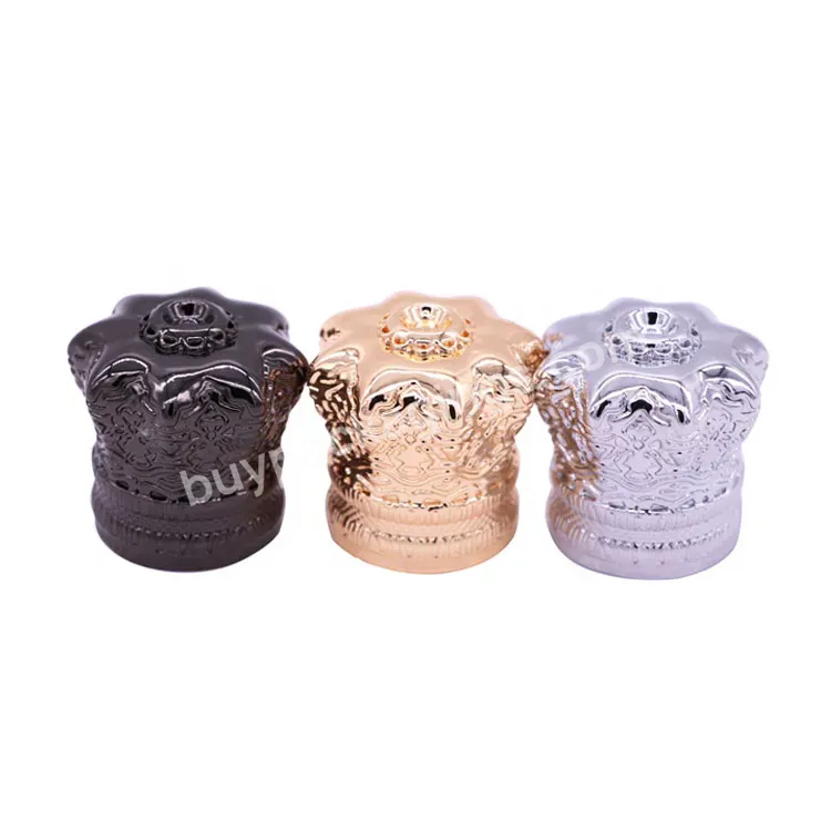 Logo Printed Customized Material Perfume Bottle Packaging Caps Lid