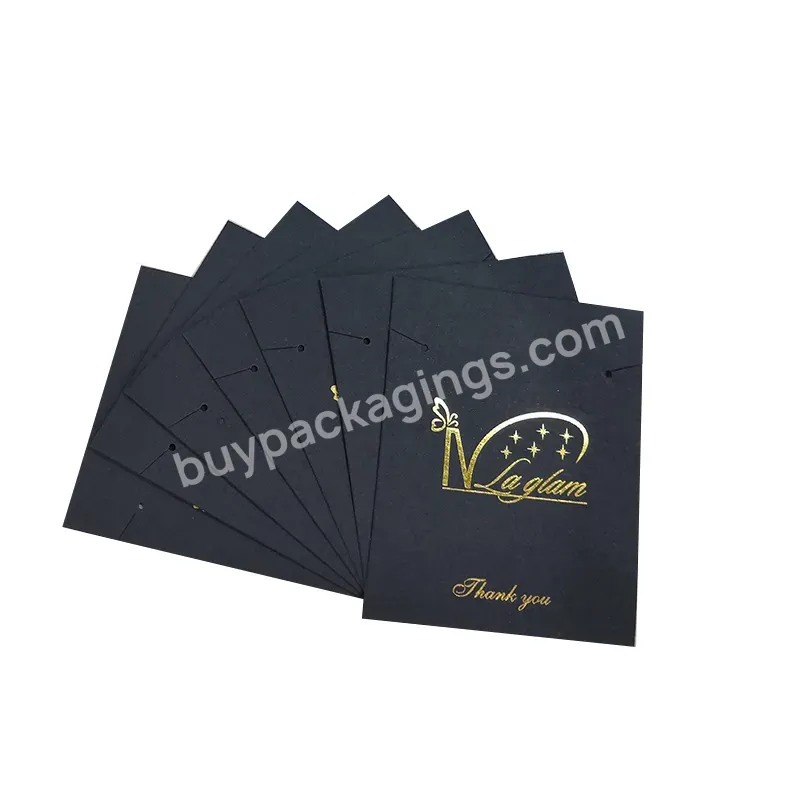 Logo Printed Hair Bow Customize Necklace Earring Cards Display Cards - Buy Display Cards Hang Tags,Printed Paper,Necklace Earring Jewelry.