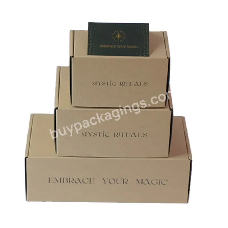 Logo Printed Luxury Gold Stamping Foil Cardboard Packaging Shipper Corrugated Box For Candle