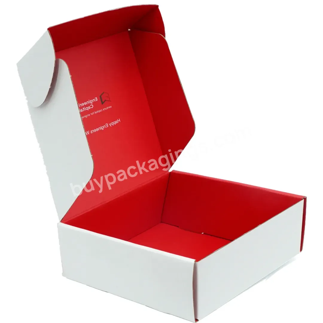 Logo Printing Mailer Shipping Kraft Carton Box Packaging Custom Cardboard Packaging Box