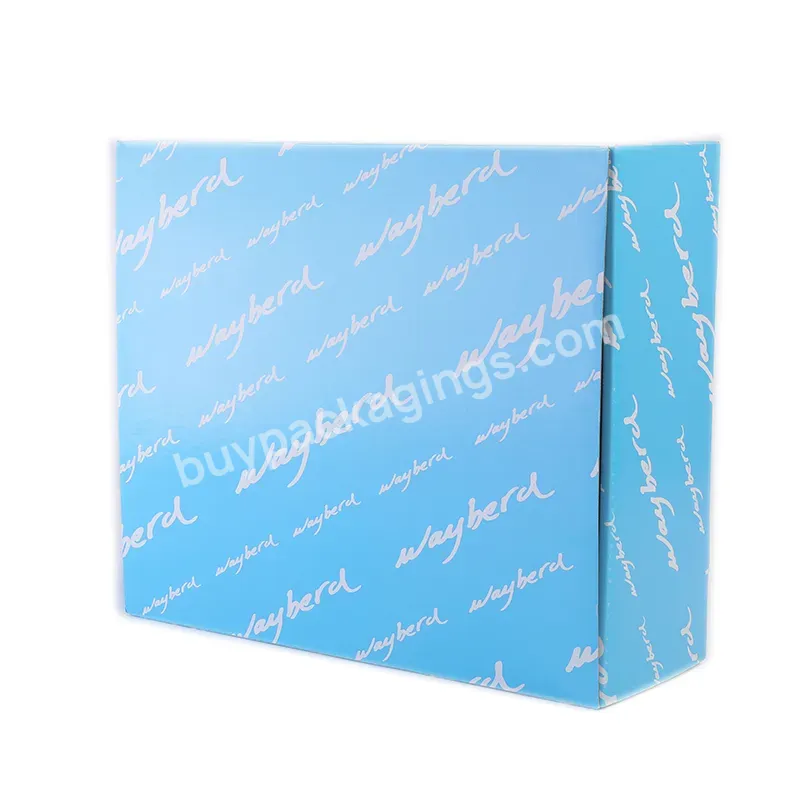 Logo Tuck Top Shipping Clothes Clothing Box