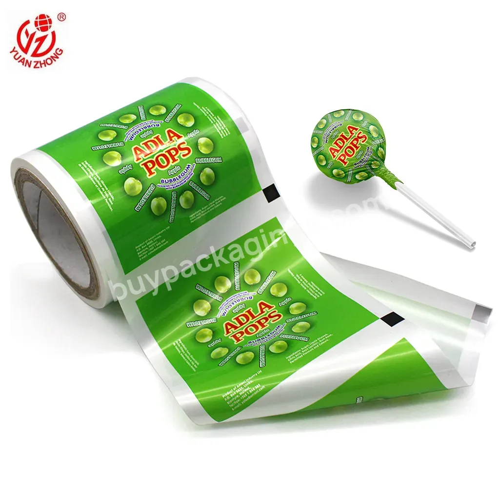 Lollipop Wrapper Twist Lollipop Film Pet Twist Film/food Grade Chocolate Candy Roll Packing Roll Film