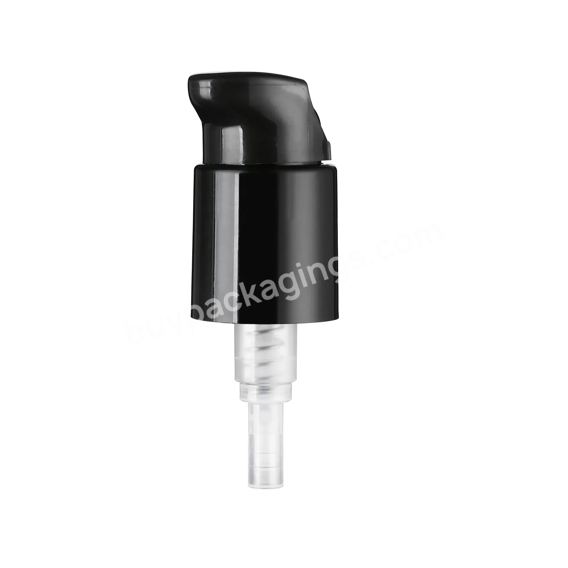 Long Nozzle 24mm 24/10 Large Dosage Output 0.65cc Black Smooth Plastic Treatment Pump Self Lock Pump - Buy Treatment Pump,Large Output Pump,Smooth Pump.