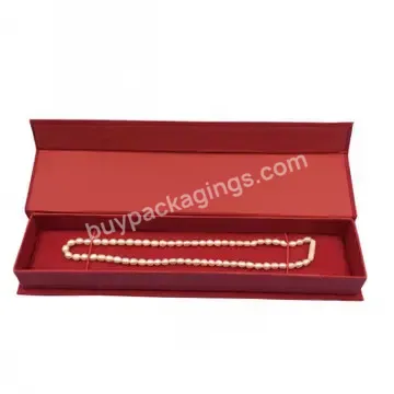 Long Strip Shape Rigid Cardboard Luxury Small Size Lipstick Jewelry Gift Packaging Paper Box