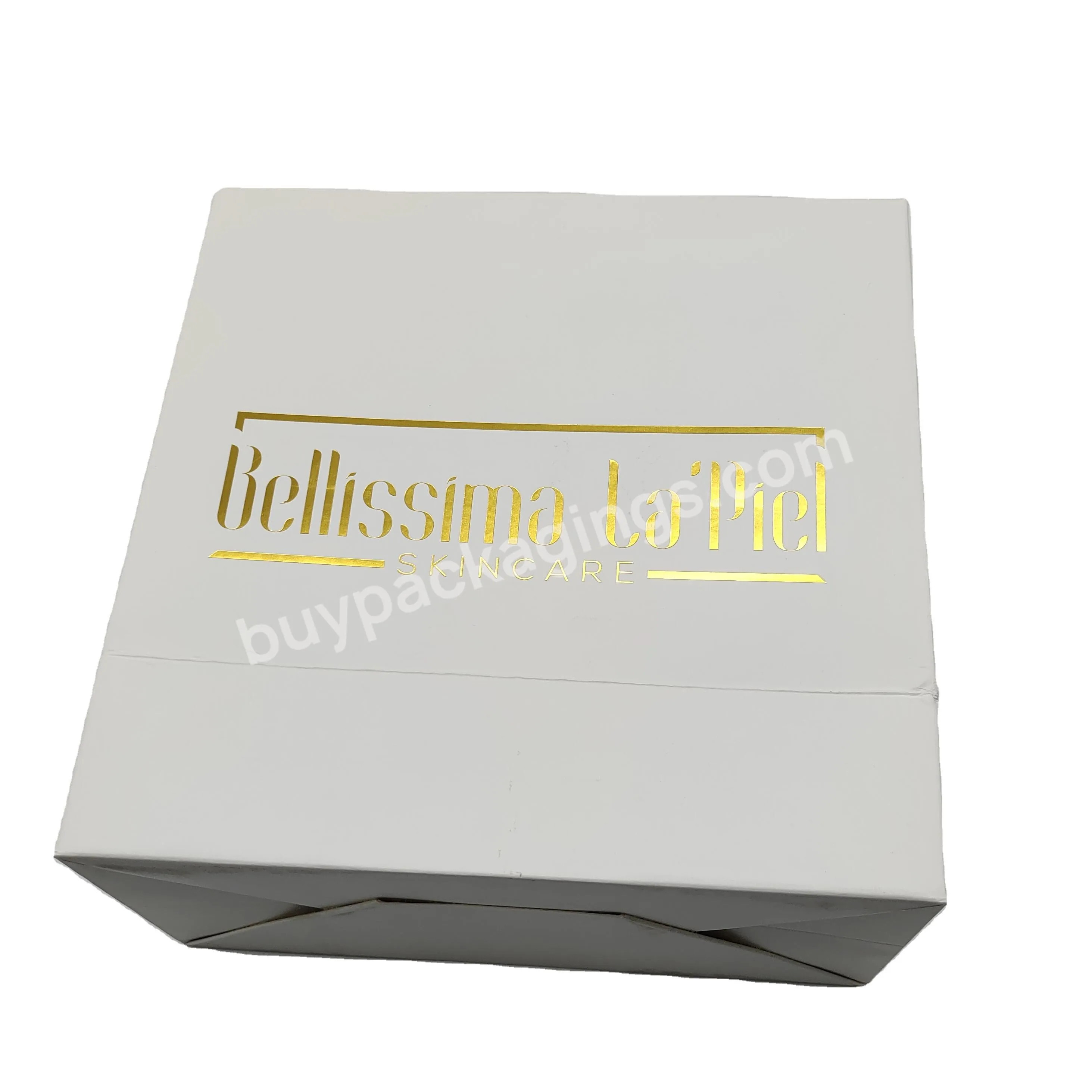 Lovely Packing Gift Kraft Paper Bags Custom Printed Logo Package For Shinning Nail Polish Oil