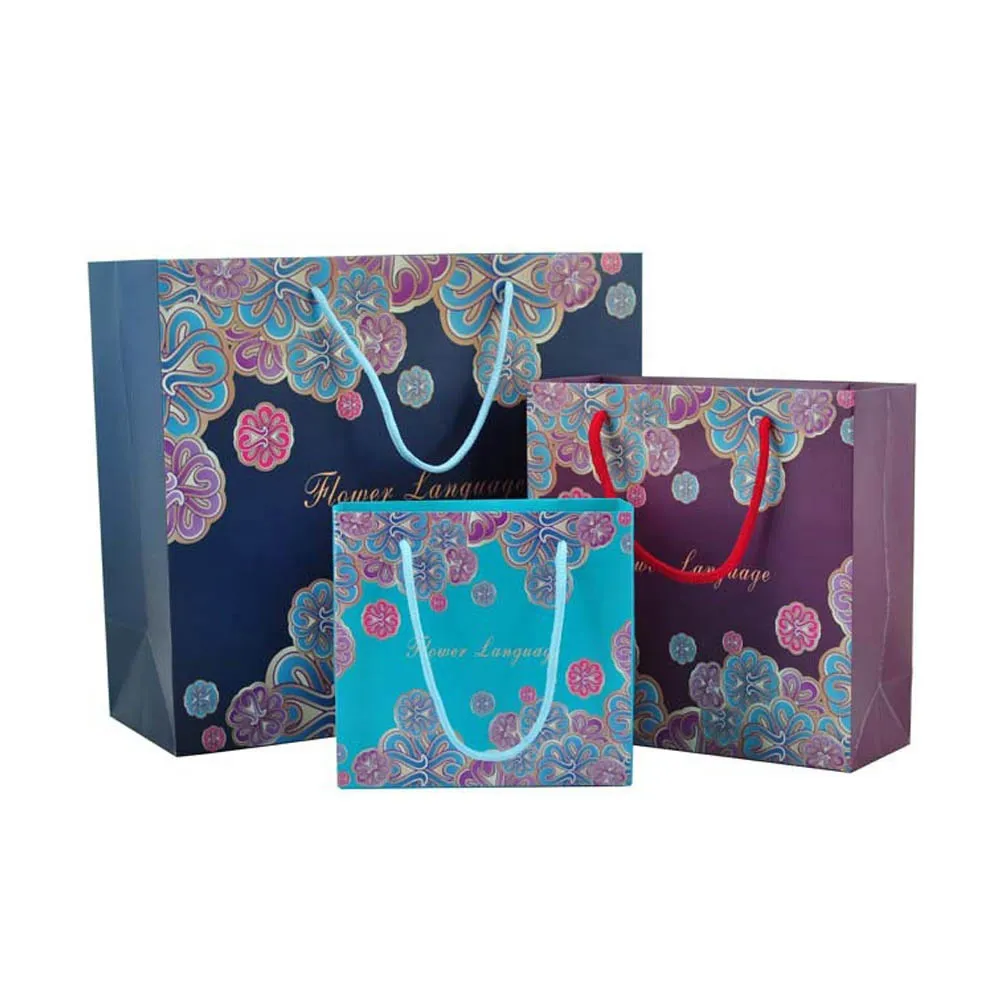 Low Cost Fantasy Small Carton Gift Paper BagJewelry packaging bag