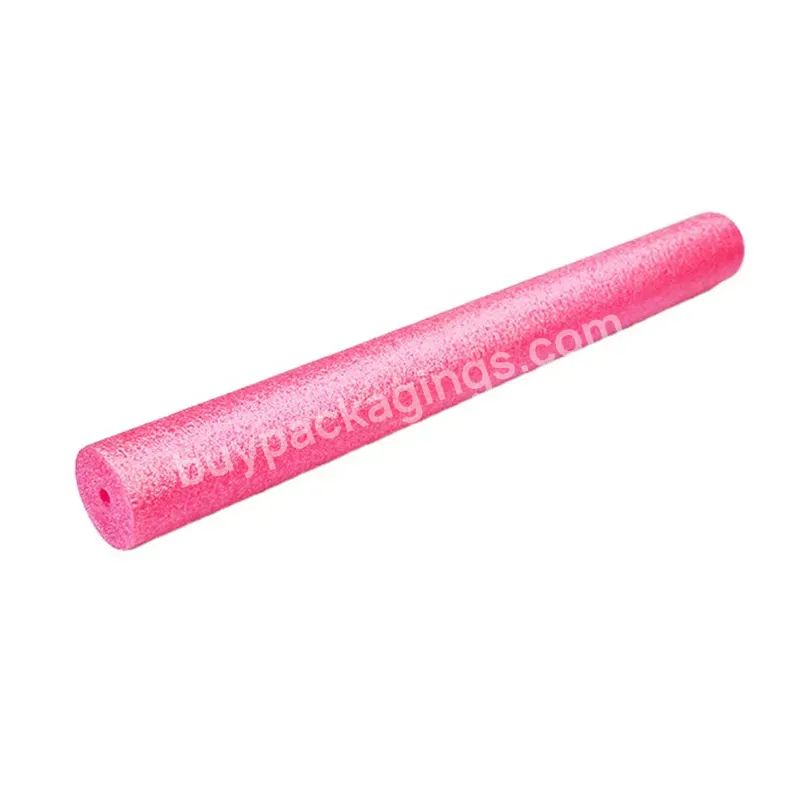 Low Moq Custom Sponge Tube Sleeve Packaging Insert Protective Hollow Rubber Polyethylene Epe Foam Tubes