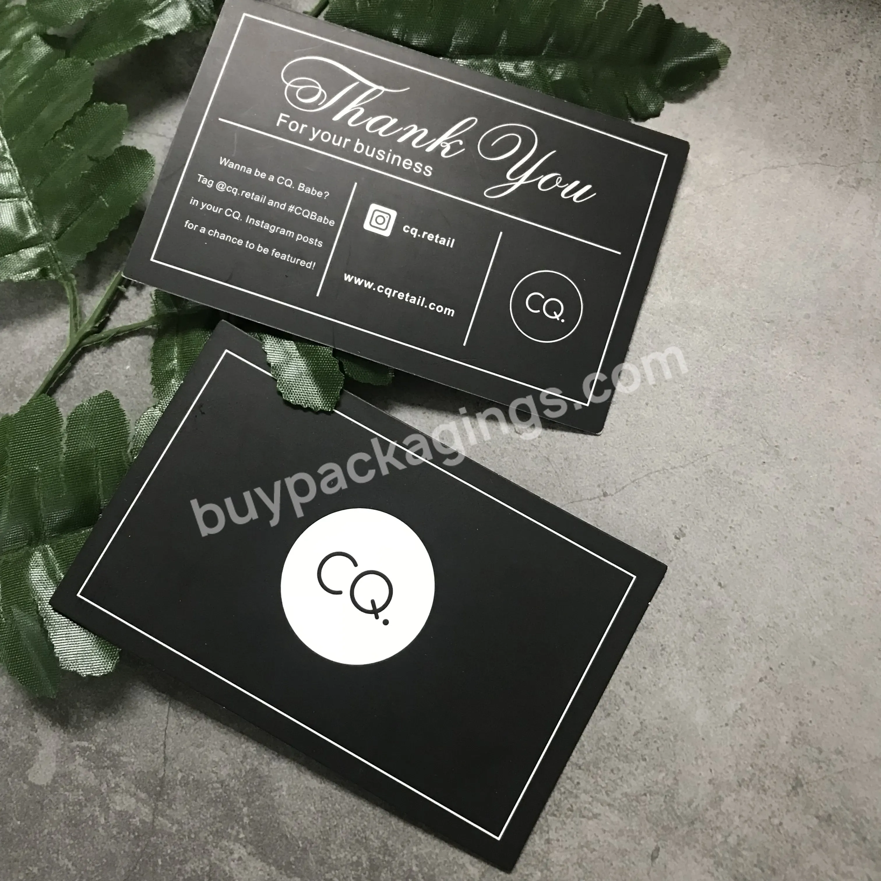 Low Moq High Quality Luxury Custom Logo Business Card/postcard/wedding Card/thank You Card